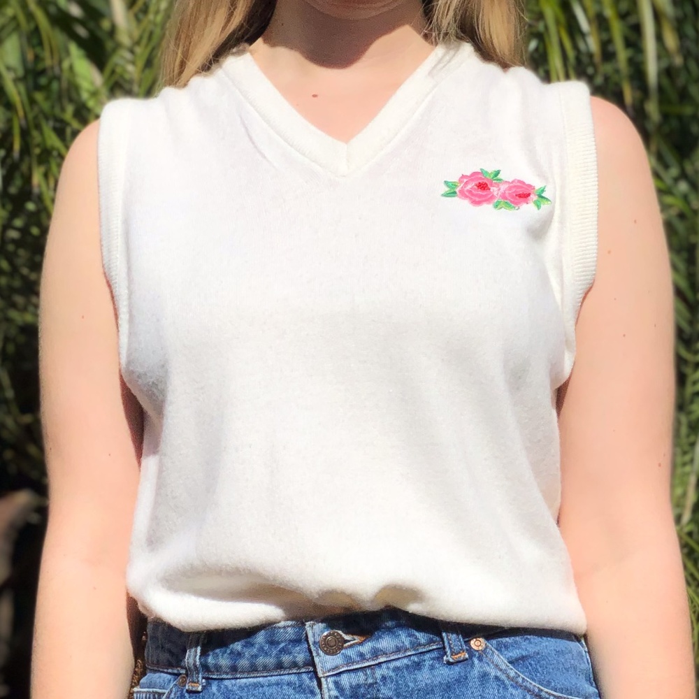 Vintage Lady Pickering 60’s 70’s Sweater Vest